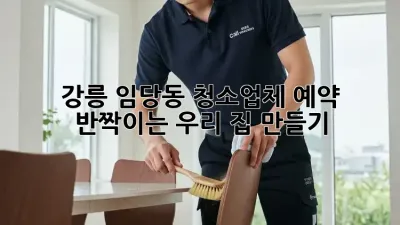 강릉 임당동 청소업체 예약, ✨ 반짝이는 우리 집 만들기 ✨